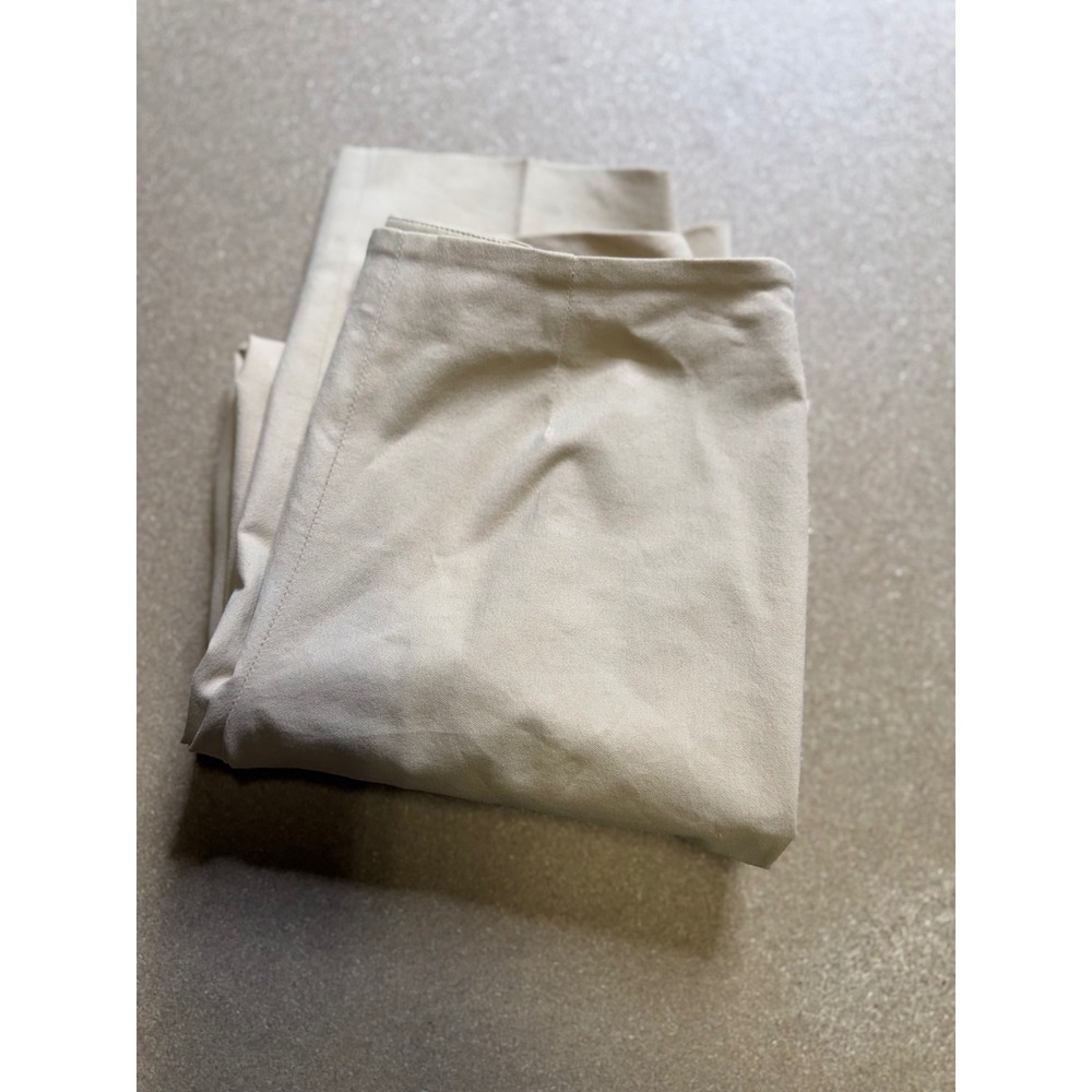 Piazza Sempione Women's Beige Tailored Straight Leg Pants Size 26